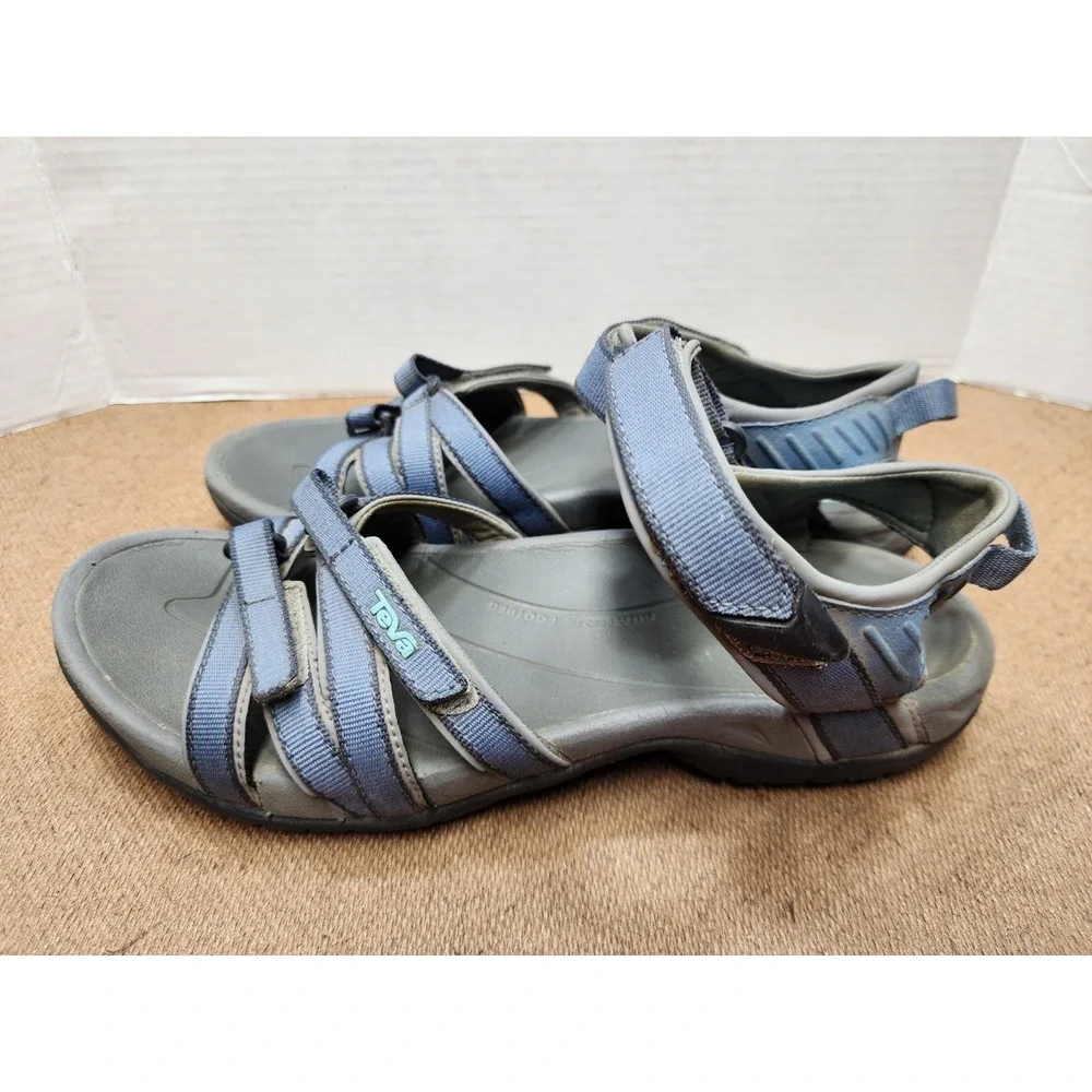 Teva Women Tirra Bering Sea Strappy Sports Sandals US 10